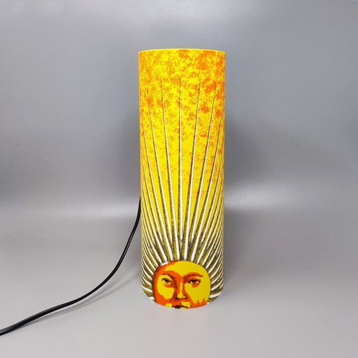 1990 Magnifique lampe de table "Sun" de Piero Fornasetti pour Antonangeli