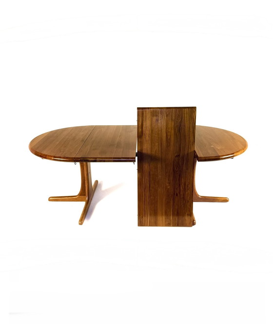 Image 1 of Table de salle à manger extensible vintage danoise, Juul Kristensen '70