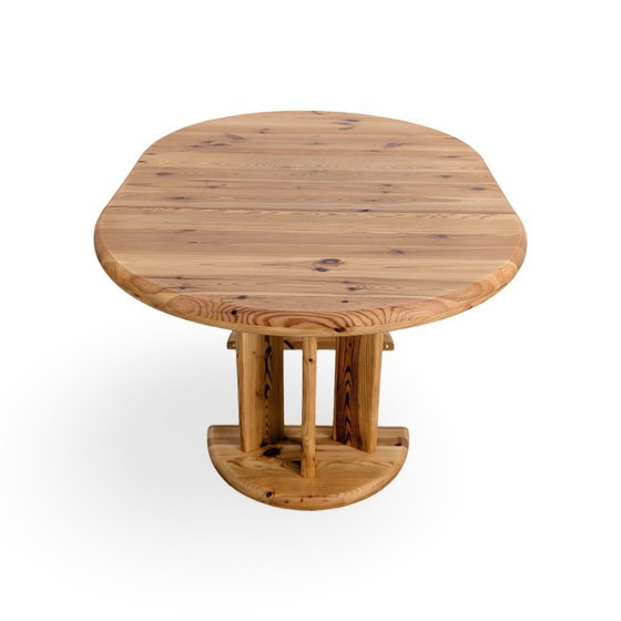 Image 1 of Mesa de comedor extensible original de Rainer Daumiller de mediados de siglo.
