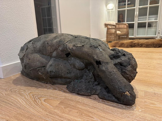 Image 1 of Bronzestatue von Weesel Bezemer, einzigartiges Werk