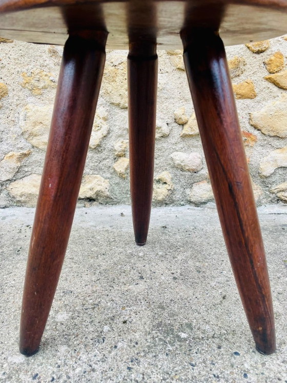 Sgabello Berger vintage, alto, in frassino, di Charlotte Perriand, anni '50 – Sgabelli, Legno (photo 20 of 32)