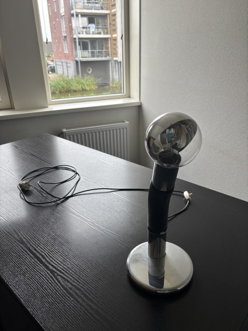 "Elbow" Table Lamp (Model 3068/11), E. Bellini, Targetti Sankey 1970 – tafellampen, Metal, Plastic (photo 2 of 5)