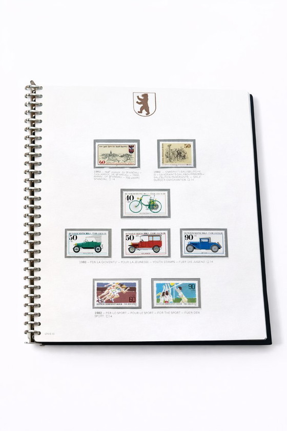 Image 1 of Bolaffi Berlin 1973-1982 Complete Philatelic Album