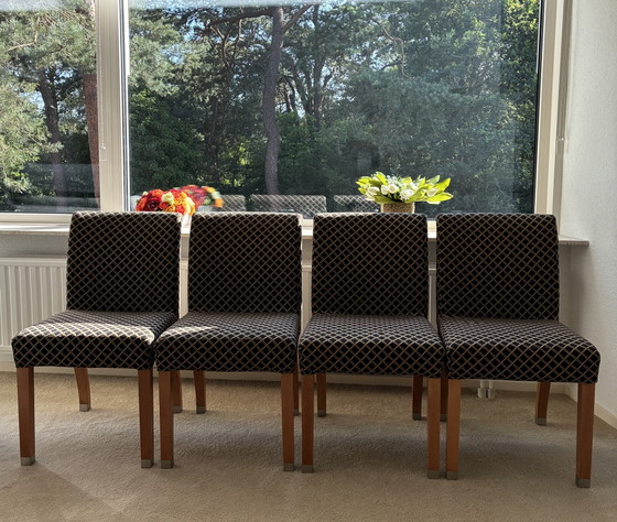 Image 1 of Flexform dining chairs, Italian design
