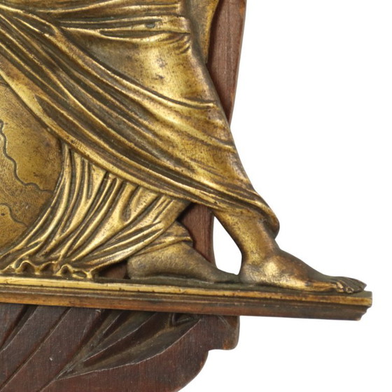 Image 1 of Antica placca di dea greca in bassorilievo