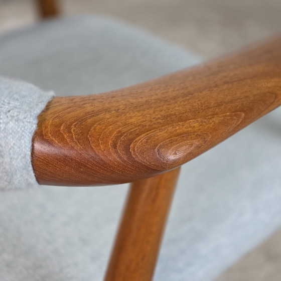 Image 1 of Glostrup, GM11 vintage jaren 60 Deense armstoel teak Scandi