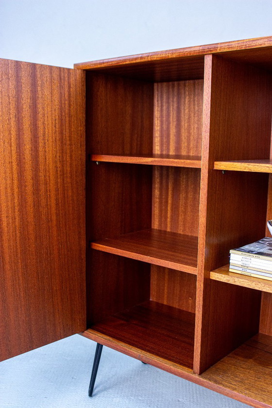 Vintage teakhouten ladekast/dressoir uit de jaren 60, midden van de vorige eeuw. – WK Möbel, Ladekasten, Wood (photo 4 of 11)