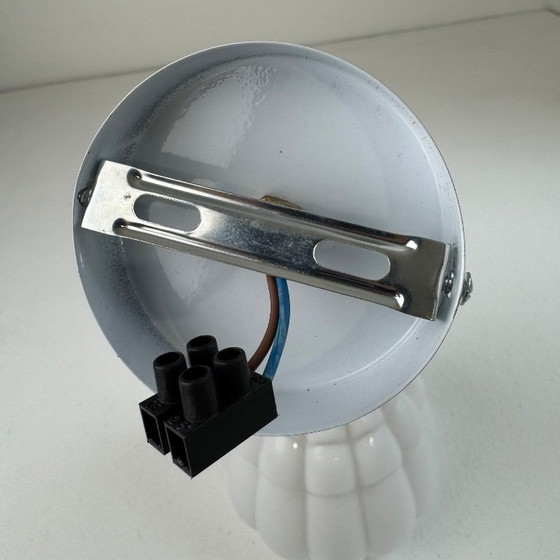 Antieke vintage wandlamp van opaalglas – Wandlampen (photo 7 of 8)
