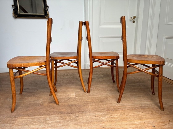 Image 1 of 4x Stühle im Thonet-Stil