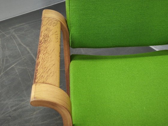 Image 1 of Ensemble de 4 fauteuils danois en chêne, par Magnus Olesen, années 1960