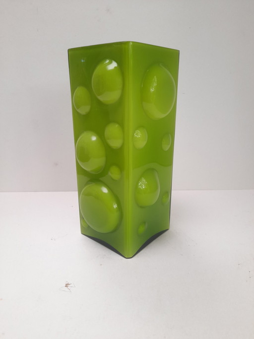 Grüne Space Age-Blasenvase von Illums Bolighus, 70er Jahre