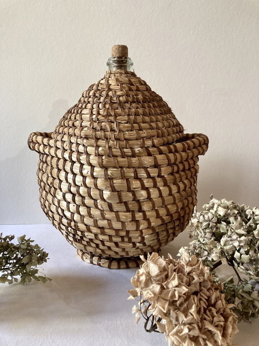 Damigiana intrecciata