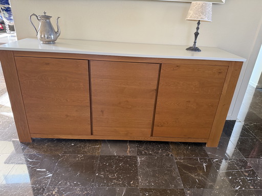 Solid oak sideboard