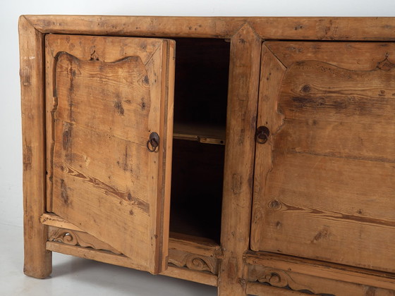 Antikes Sideboard aus Kiefernholz – China, um 1900 – Highboards, Wood, Iron (photo 54 of 58)