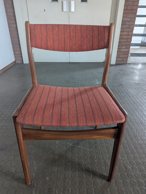 Image 1 of Dänischer Teakholzstuhl aus der Jahrhundertmitte - Lindebjerg Stølefabrik