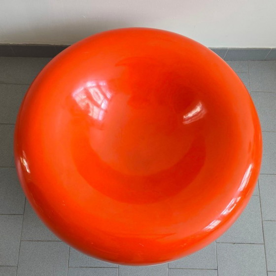 Image 1 of Vintage 1960s swing chair by Charles Zublena, Les Plastiques de Bourgogne, 1960s