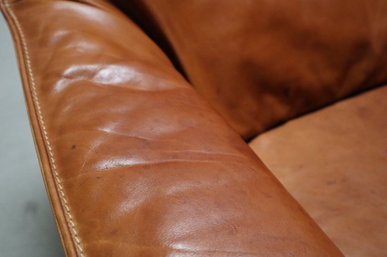 Image 1 of DS-16 Cognac leather sofa by De Sede Switzerland, 1970s