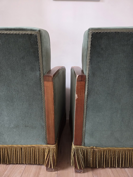 Image 1 of Paire de Fauteuils Art Déco