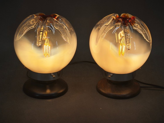 Paar Murano Glas Tischlampen, Italien, 1950er Jahre – Other (photo 10 of 10)