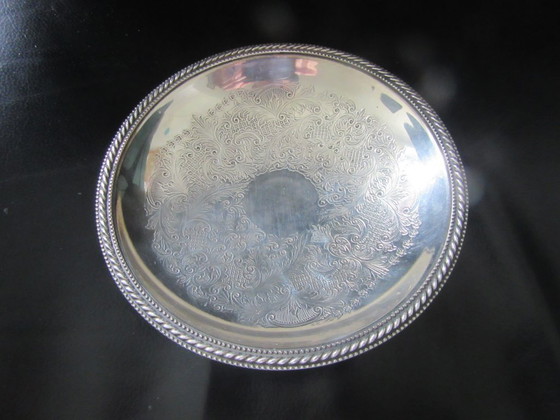 Image 1 of Ciotola da portata con piedistallo, marcata Made in England E.P.B. vintage