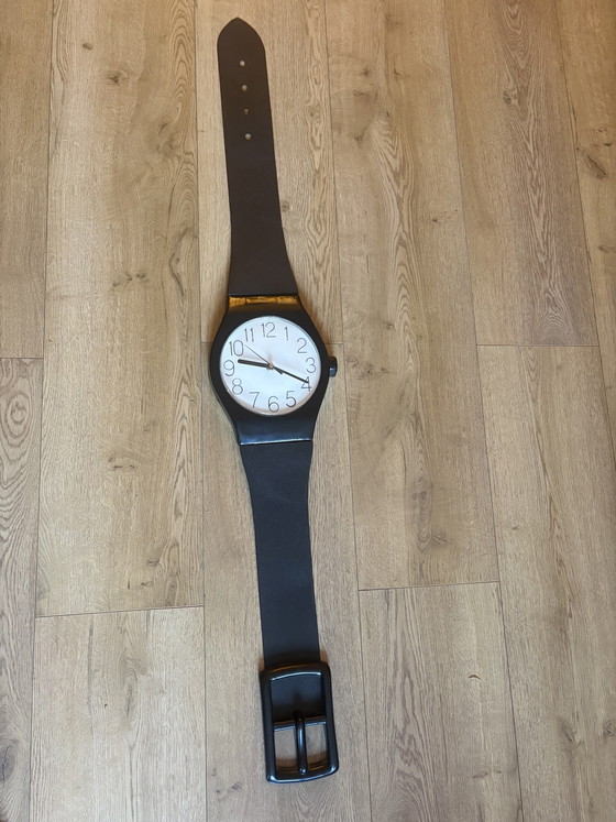 Image 1 of Vintage wandklok Swatch stijl