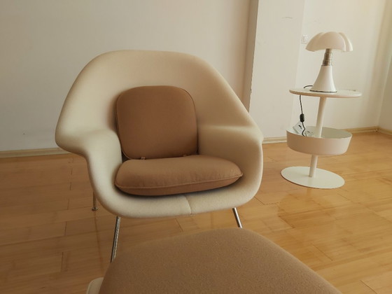 Image 1 of Silla de útero y otomana Knoll Eero Saarinen