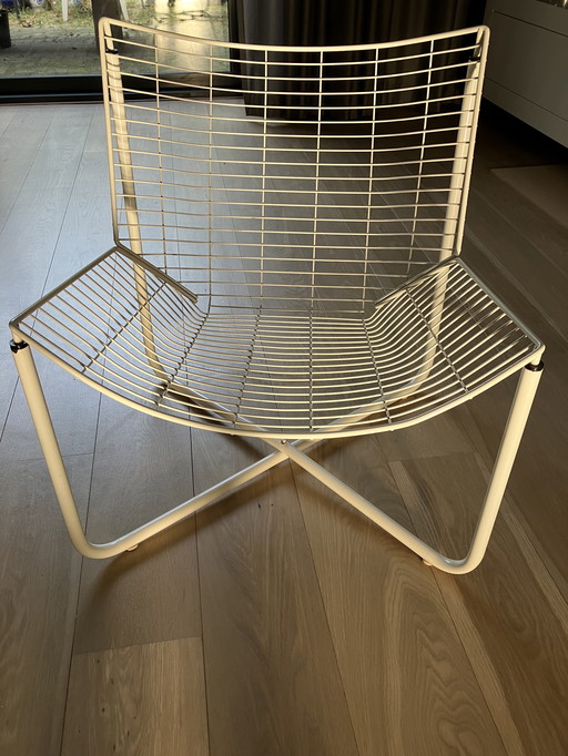 1 sedia Järpen in filo d'acciaio di Niels Gammelgaard