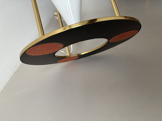 Image 1 of Italian 1980 vintage table lamp in the style of Fontana Arte
