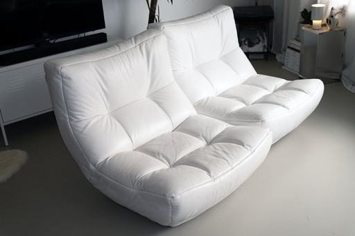 Sofá modular de cuero Silhouette – Chateau d'Ax