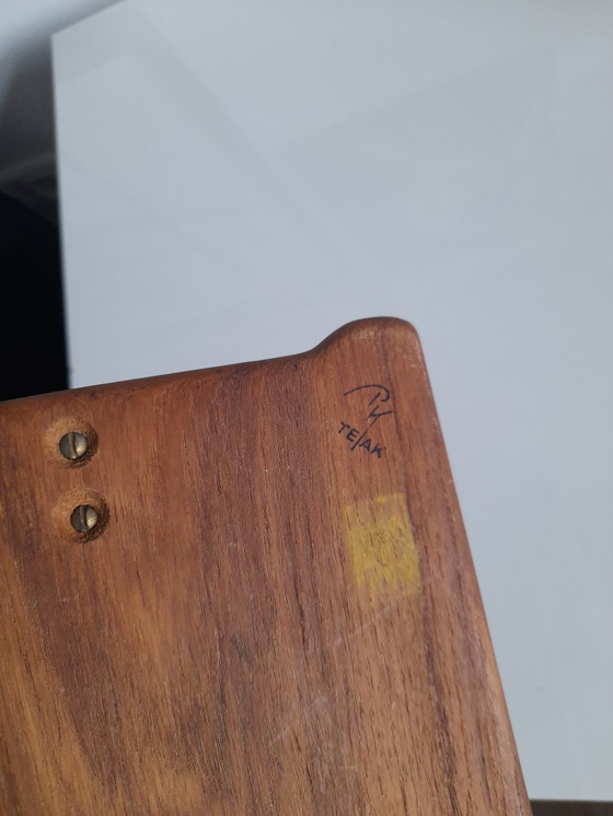 Image 1 of Planche à fromage en teck Poul Knudsen teak danois