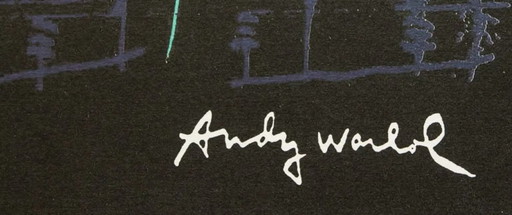 1986 Carnegie Museum of Art Dopo Andy Warhol "Beethoven" litografia