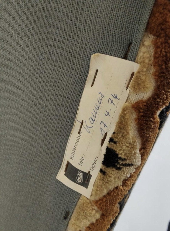 Image 1 of Unieke vintage 2-zitsbank ‘Missoni-stijl’