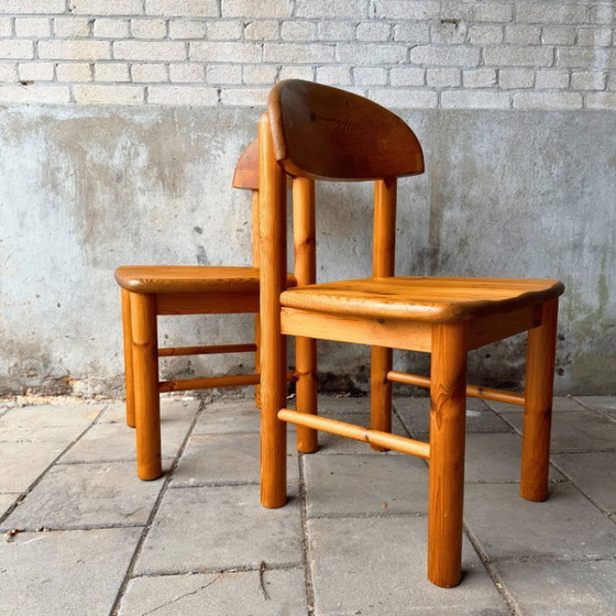 Image 1 of Set (4) di sedie vintage in pino - Rainer Daumiller