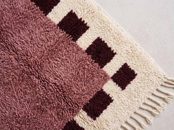 Image 1 of Ensemble de 2 tapis marocains faits main – Salon et Couloir 2.5m×1.5m/2.5m×0.8m