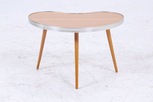 Vintage kidney-shaped table | Mid - Century flower table | side tables 60s #07-39