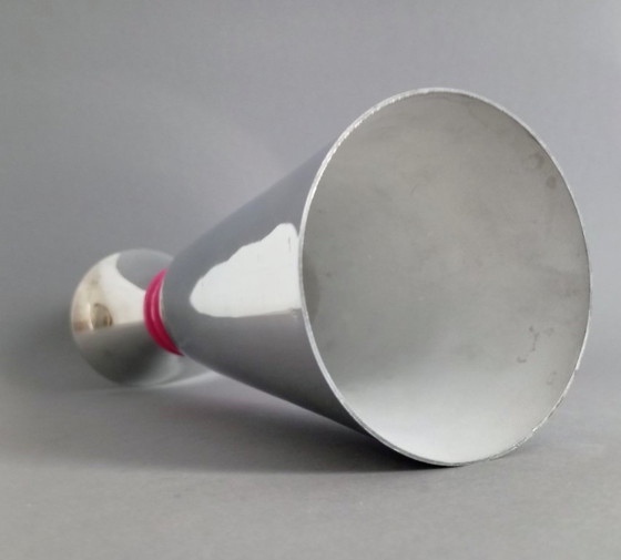 Image 1 of Coppia di vasi di design brutalista/futuristico della Hungarian Industrial Arts Company, anni '70 (Tamás Borsfay?).