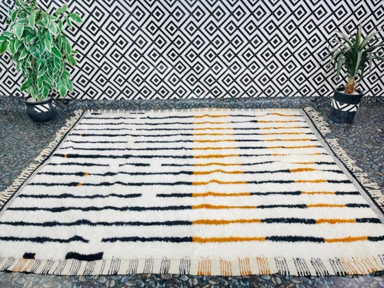 Image 1 of Tapis marocain en laine naturelle 300cmx200cm