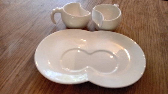 Image 1 of Duo cup and saucer - "Collaboration" - Bob van Schie