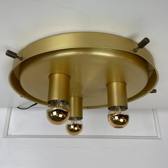 Image 1 of Große Deckenleuchte aus der Mitte des 20. Jahrhunderts von Peill & Putzler