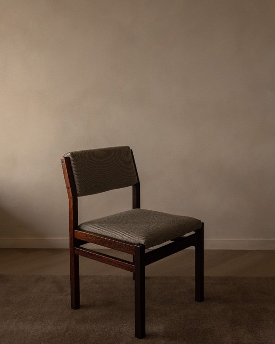 Image 1 of Set di 6 sedie da pranzo Pastoe SA07 – serie giapponese Cees Braakman – anni '60