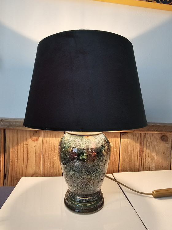 Image 1 of Unique glass art lamp – Silvie Montagnon – handmade