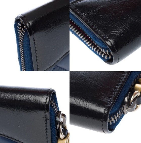 Image 1 of Accessoire CHANEL en Cuir Bleu Marine - 103258