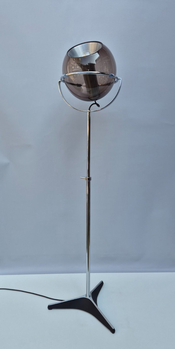 Image 1 of Vintage floor lamp - Raak 'Globe 2000' by F. Ligtelijn - 1960s