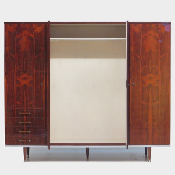 Image 1 of Vintage 4-door design wardrobe in rosewood, 1960s