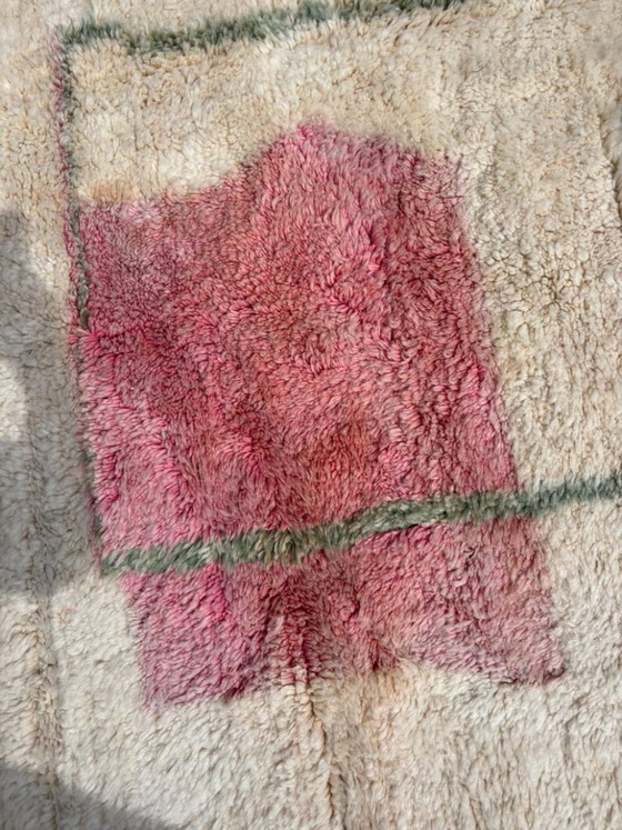 Image 1 of Moroccan Berber Rug 300X200cm - Personalized Wool Rug - Colorful Hand Knotted Carpet - Berber Beni ourain Rug