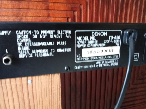 Image 1 of DENON TU-450 sintonizzatore stereo - izgst - completo operativo