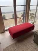 Pouf Cassina rouge