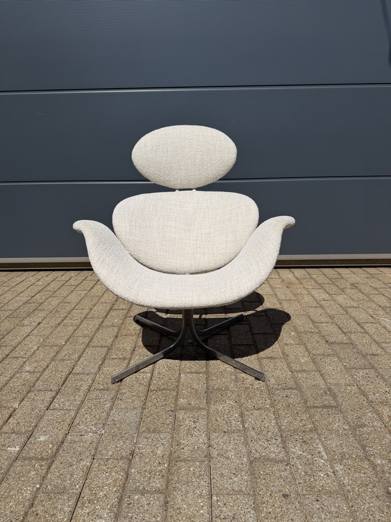 Image 1 of Artifort Big Tulip 1st edition Pierre Paulin in Beige/écru Bouclé 10/10!