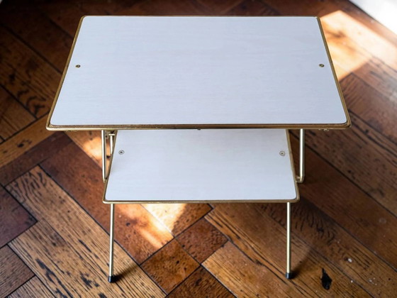 Vintage bijzettafel – Metal (photo 5 of 7)