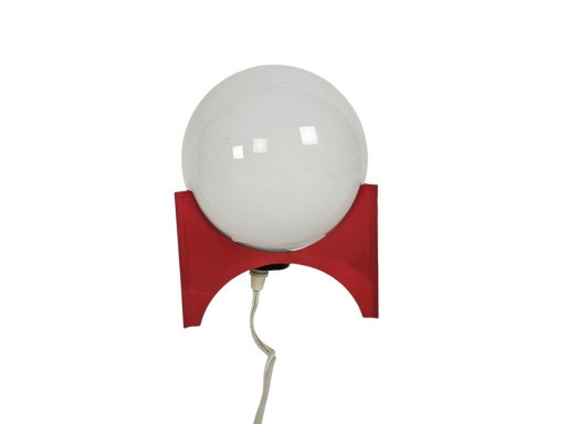 Space Age - Cube lamp - design Richard Essig - opaline - Duitsland - 70's